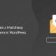 mailchimp wpforms